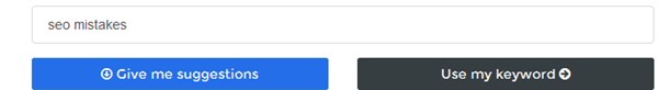 keyword suggestions