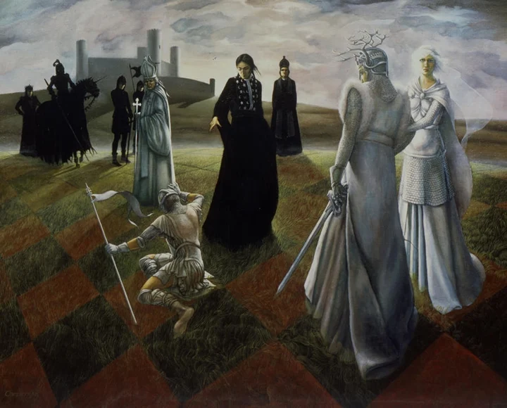 Intrique | Jane Whiting Chrzanoska 1948 | American painter