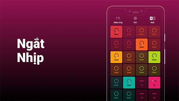 Ứng dụng Groovepad - Tạo nhạc Beat đơn giản trên điện thoại, PC b1