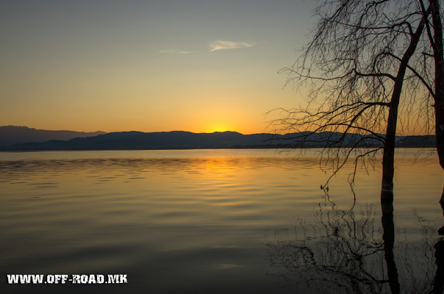 Lake Dojran, Macedonia - Sunrise scene