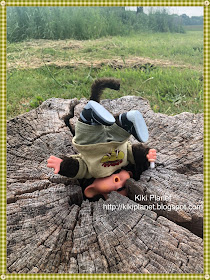 kiki monchhichi safari campagne vintage humour cute toys life