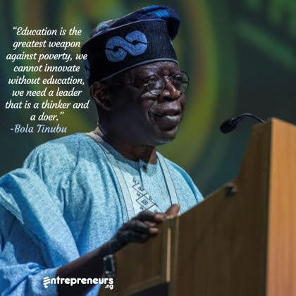 BIOGRAPHY OF BOLA AHMED TINUBU