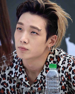 Bobby of iKON with Cool Hairstyle