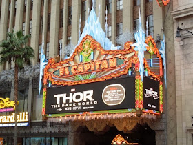 Thor Dark World El Capitan Theatre Hollywood