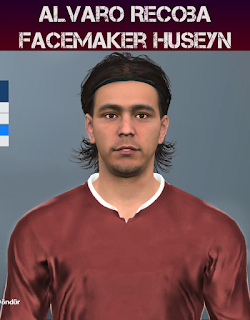 PES 2017 Faces Alvaro Recoba by Huseyn