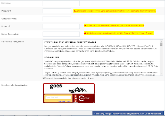 Cara daftar wallet bitcoin indonesia