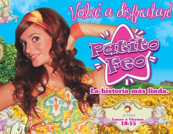 Carmen de patito feo una de las protagonistas mas lindas de patito 