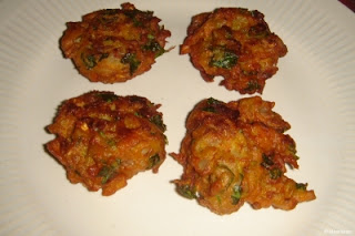 Pumpkin blossoms fritter