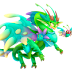 Dragón Fantasía Flora | Fae-Flora Dragon