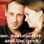 Me, embroidery and the geek