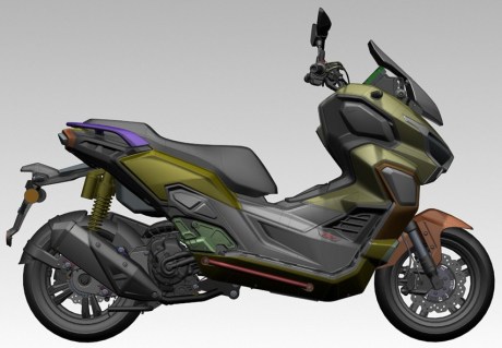 All New Honda Adv350 Prepare To Meet A New Competitor Motorida