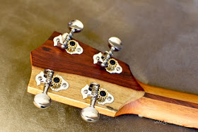 Cocobolo Super Soprano Ukulele tuners