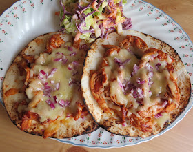 BBQ Flat Chicken Tacos for Two