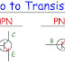  Difference between NPN and PNP transistors 