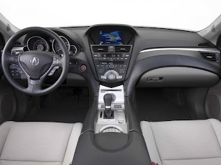 Acura ZDX interior angle