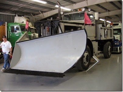 IMG_8697 1959 Oshkosh Snow Plow at Antique Powerland in Brooks, Oregon on August 1, 2009
