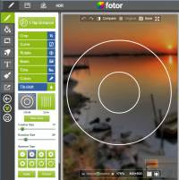 Fotor sito e app di modifica foto