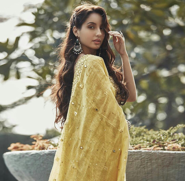 Nora Fatehi Traditional Look 