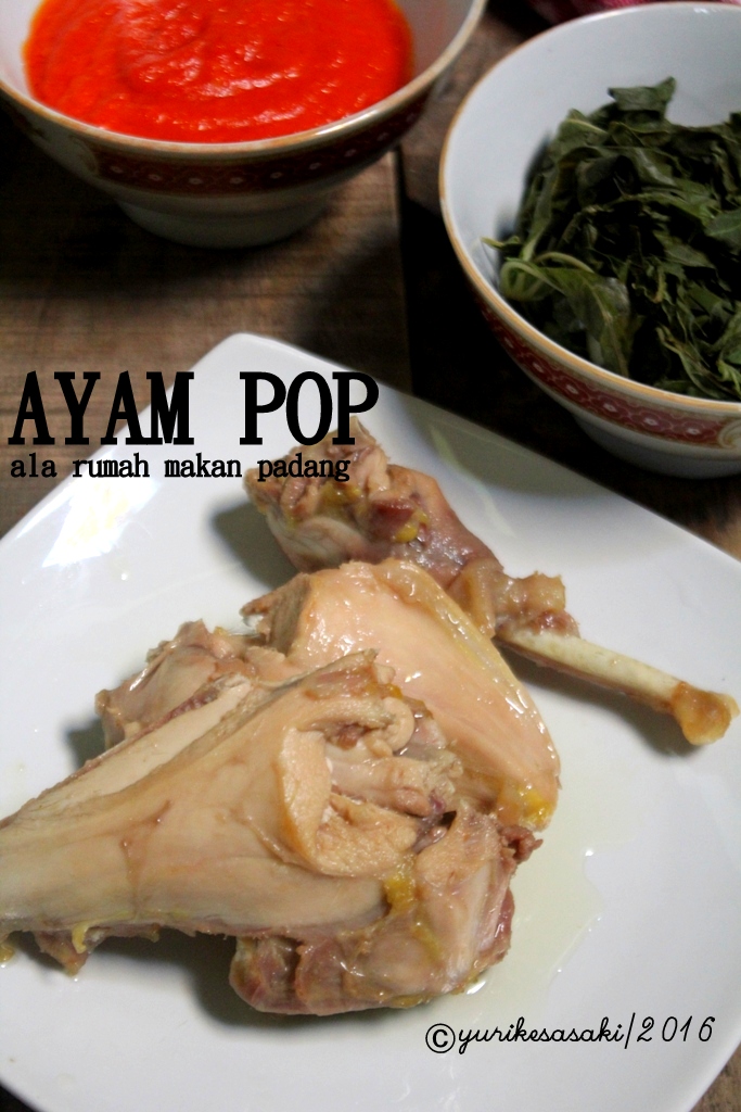 Dapoer Joglo: Ayam Pop Ala Rumah Makan Padang