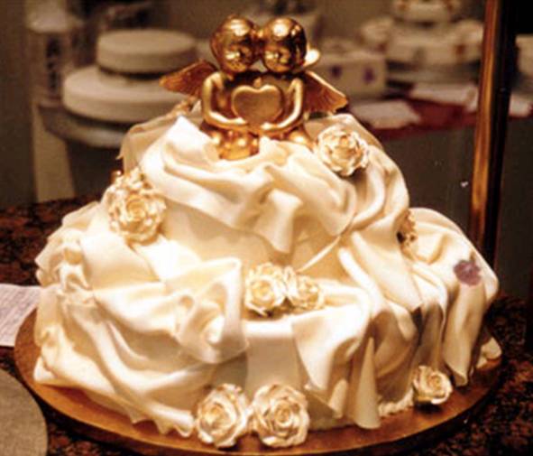 Dress Wedding Cake Wedding Dress Cake