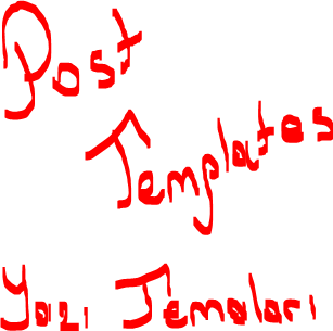 Post Templates | Post Yazılarının Örnekleri