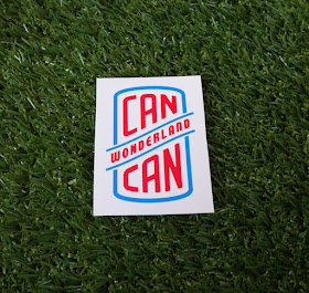 A Can Can Wonderland mini golf course sticker
