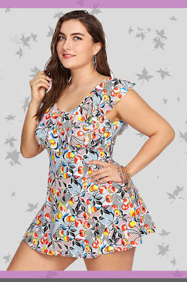 plus size swimsuit dress