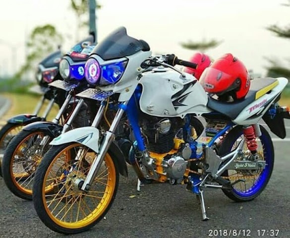 Tiger Revo Modif : Kumpulan Foto Modifikasi Motor Tiger Revo Canggih - Daftar isi  tutup 1 modifikasi tiger revo bagian kaki.