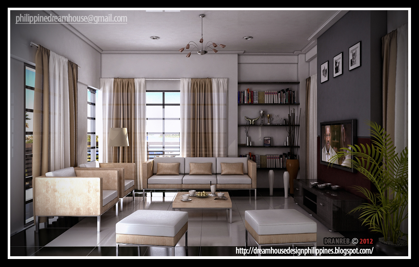 Dream House Design Philippines: Modern Living Room