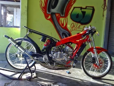 Modifikasi Motor Drag Terbaru 2015