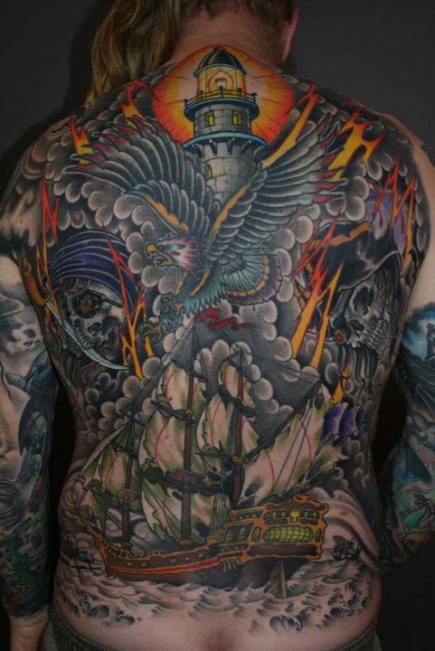 Full Back Tattoos