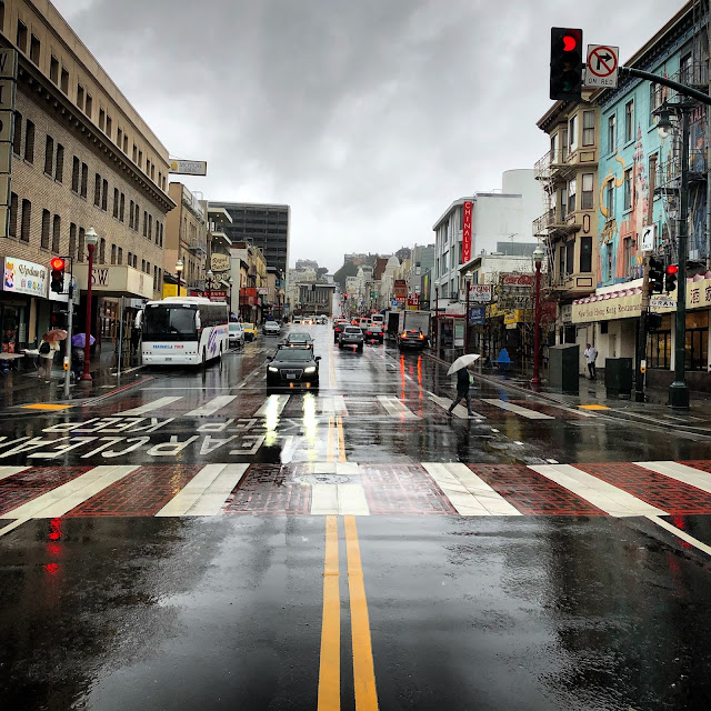 Rainy day in SF