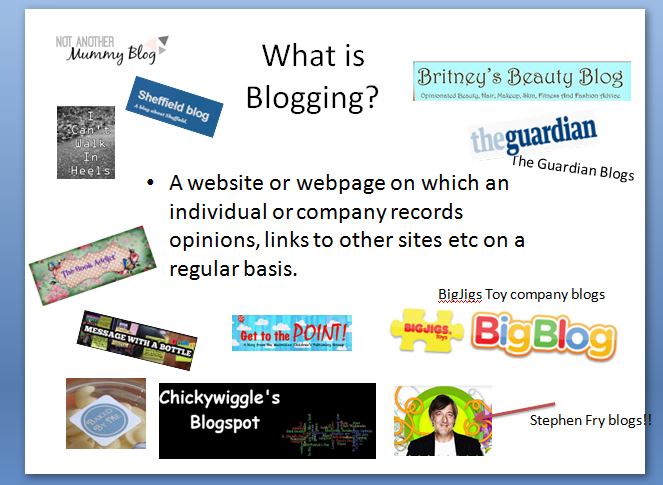  Blogging Presentation