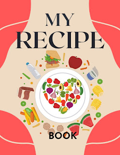 My Recipe Book – Fill In Blank Cookbook – PDF Printable