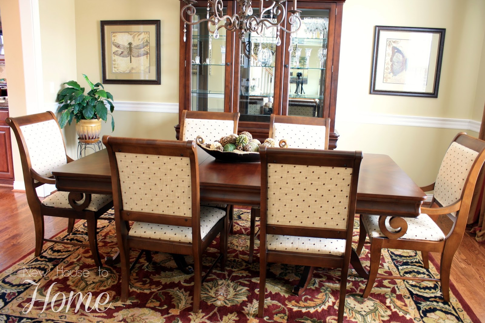 New House to Home: How I Recovered My Dining Room Chairs