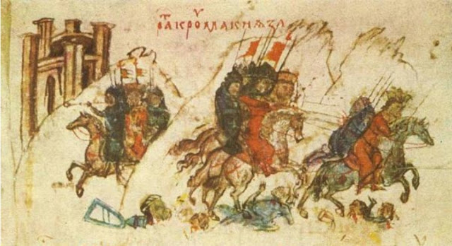 Хан Крум побеждает византийского императора Никифора I