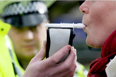 Woman breath tested on suspicion of drink driving