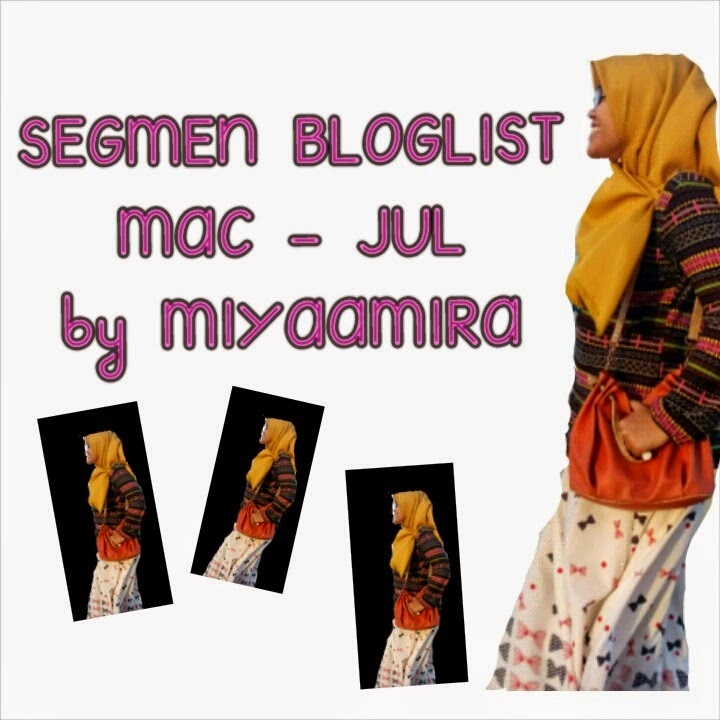 Segmen Bloglist MAC - JULY By MiyaAmira