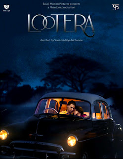 lootera movie poster, ranveer singh, sonakshi sinha