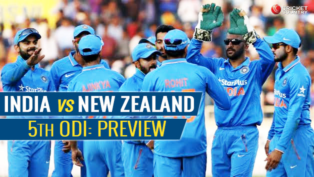 India Vs New Zealand 5th ODI Live Cricket Streaming, Score Board, Highlights