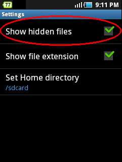 05. How to hide and show hidden (UN_hide) file or folder in Android Phone 
