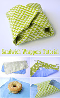 Sandwich Wrappers Bag Tutorial