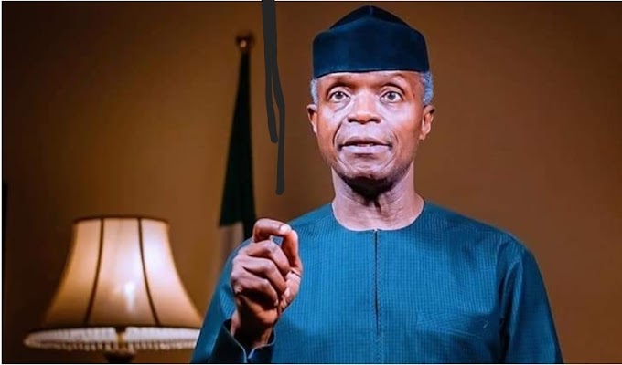 Vice President yemi osibanjo advices Federal government on steps to be ahead of terrorists.