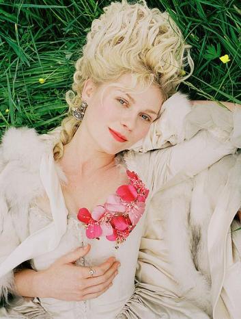 Kirsten Dunst as the iconic Marie Antoinette