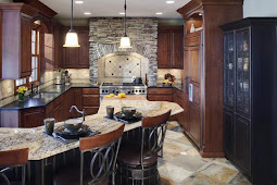 Old World Kitchen Design With Neutral Color