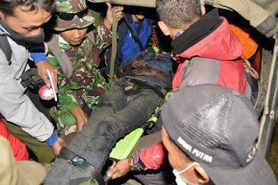 Korban kebakaran gunung lawu