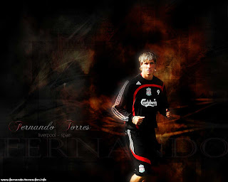 fernando torres liverpool soccer wallpaper 2009 2010 2011 family spain