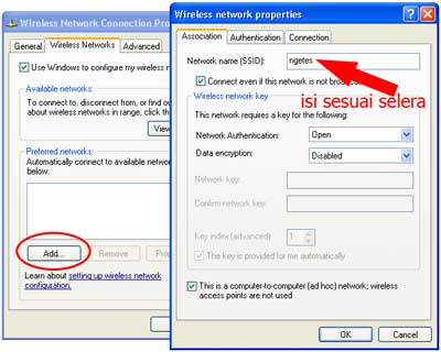 cara menghubungkan laptop dengan Wifi