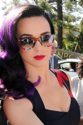 Katy Perry Outside the 'Leno' Studios