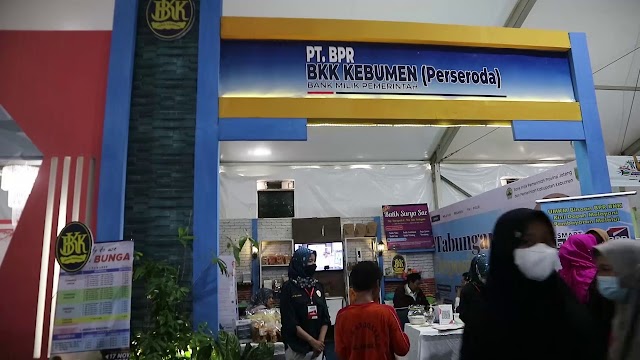 PT BPR BKK Kebumen Promosikan Produk UMKM Binaan di Stand KIE